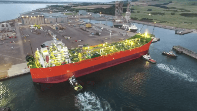 Watch: Mariner B Safely Arrives At Nigg Energy Park