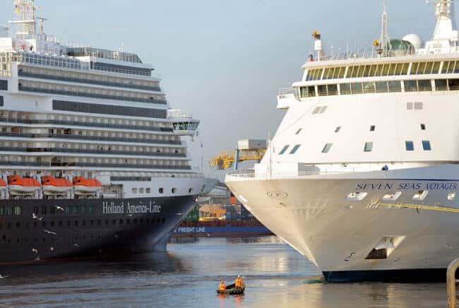 Record Number Of Five Passenger Ships In One Day At Port Of Tyne