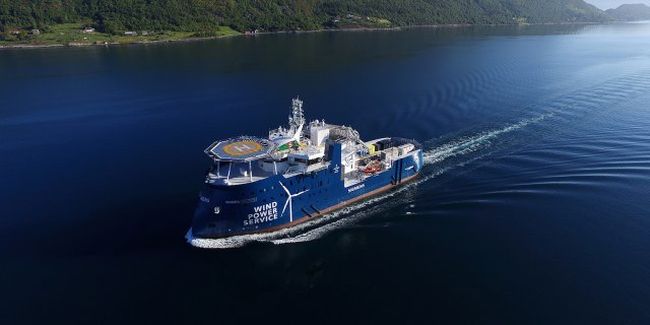 Photos: Ulstein’s Innovative Ship Starts Work In Offshore Wind Service