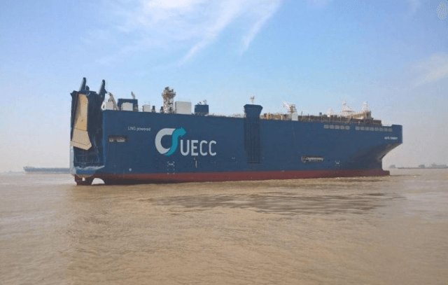 World’s First LNG-Fueled PCTC Delivered