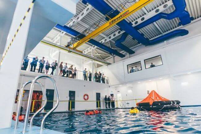 Maritime Skills Academy Launches Its Innovative Survival Complex In Dover