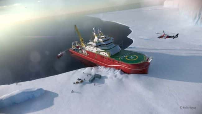 New Polar Ship Reaches First Construction Milestone
