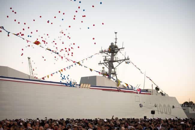 US Navy’s Most Advanced Warship, USS Zumwalt Commissioned