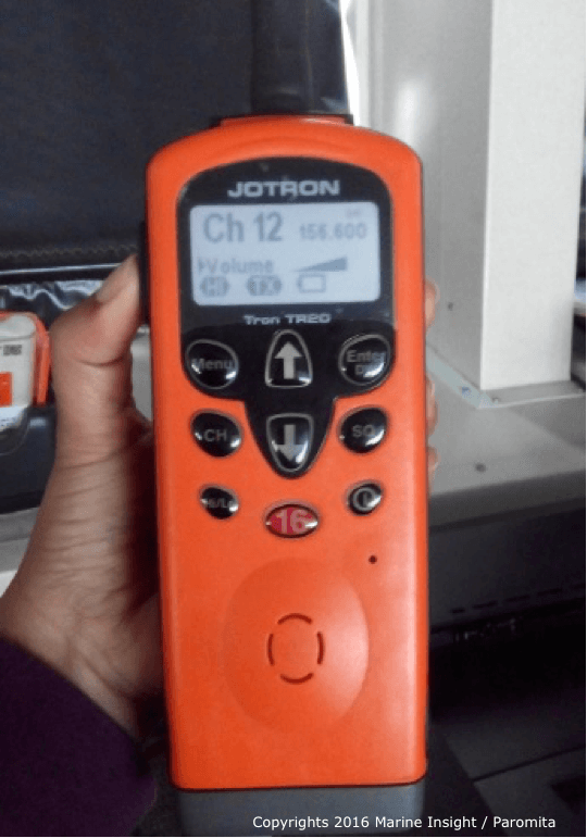 PORTABLE VHF EQUIPMENT