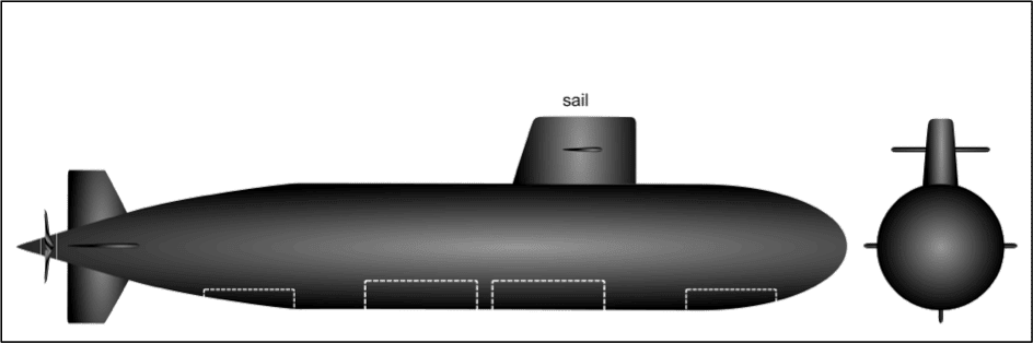 submarine bridge fin
