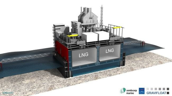 MoU Signed To Develop Gravifloat Technology for LNG-to-Power Near-Shore Terminals