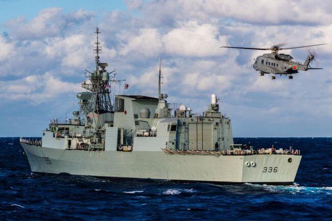 HMCS Montréal Begins First Deployment As X-Ship