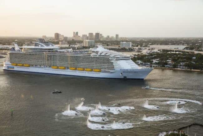 Royal Caribbean’s Harmony Of The Seas Makes Spectacular U.S. Debut