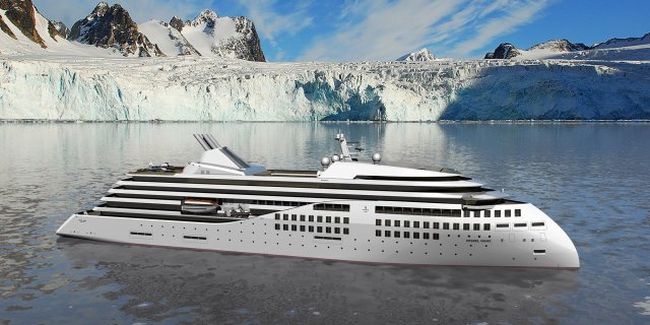 Photos: Ulstein Combines X-BOW Offshore Design With A Cruise Vessel