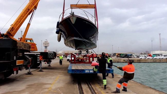 Watch: Shipping A Yacht In A Ro-Ro Vessel