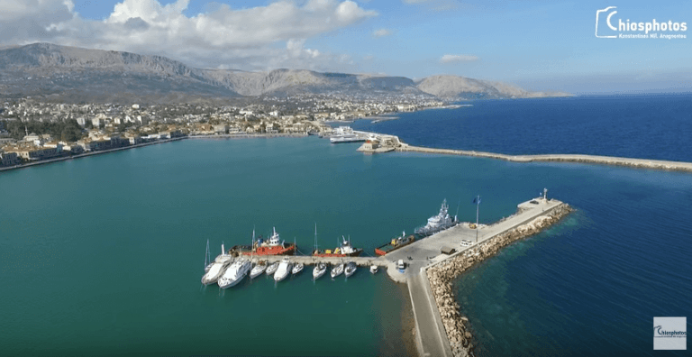 Watch: Amazing Drone Footage Of Chios Port