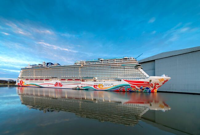 Watch: River Conveyance Of ‘Norwegian Joy’ – Newest Cruise Ship Of NCL