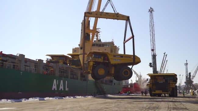 Watch: AAL Delivers 13 Monster Trucks To Russia