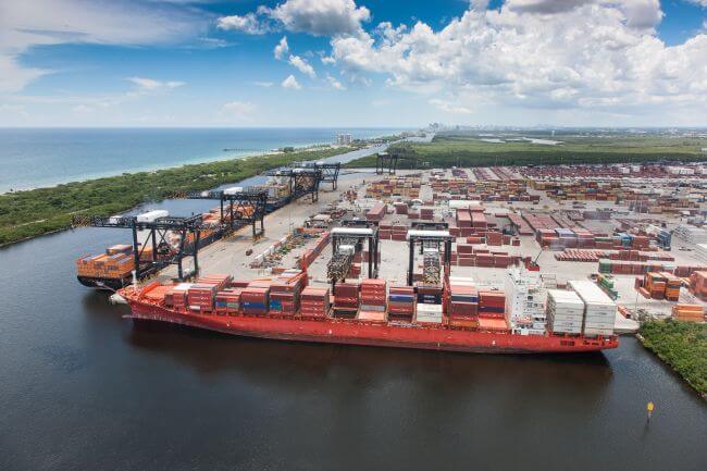 Port Everglades Sets Record For Containerized Cargo Volumes In FY2017