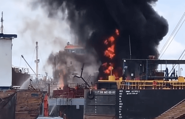 Watch: 2 Shocking Explosions In Shipyards Of Cartagena