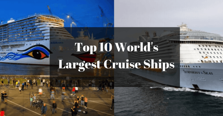 Top 24 Largest Cruise Ships In 2024