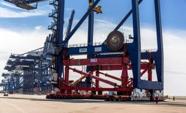 Port Of Felixstowe Welcomes New And Improved Cranes