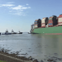CSCL Jupiter Grounded