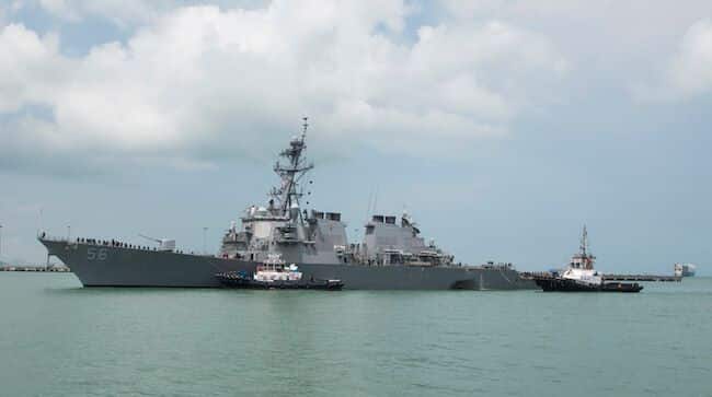 Update: Bodies Of Some Of The 10 Missing USS John McCain Sailors Have Been Found