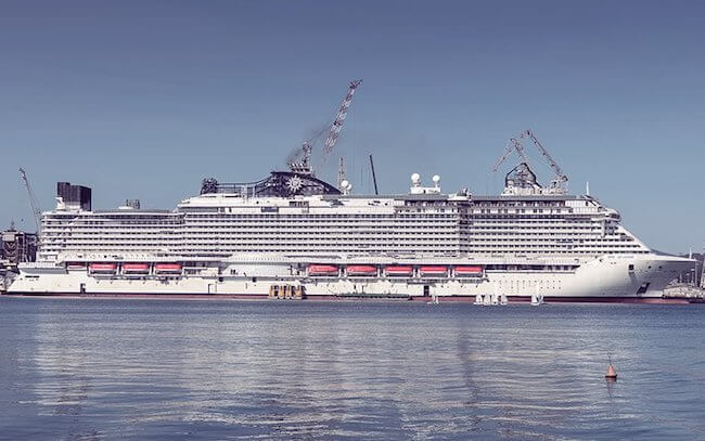 Photos: MSC Cruises And Fincantieri Celebrate Float Out Of MSC Seaview