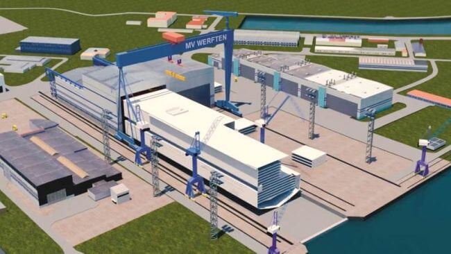MV Werften Conducts Groundbreaking Ceremony For New Shipbuilding Complex