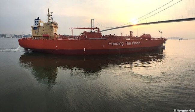 Hyundai Mipo Dockyard Delivers ABS-Classed LPG Carrier To Navigator Gas