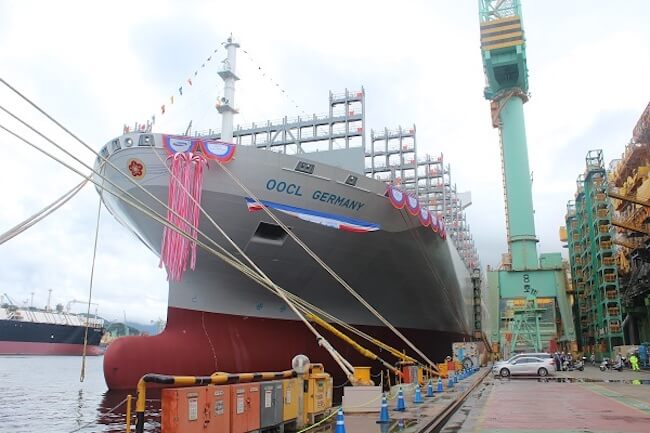 SHI Delivers 21,413 TEU Mega Containership ‘OOCL Germany’