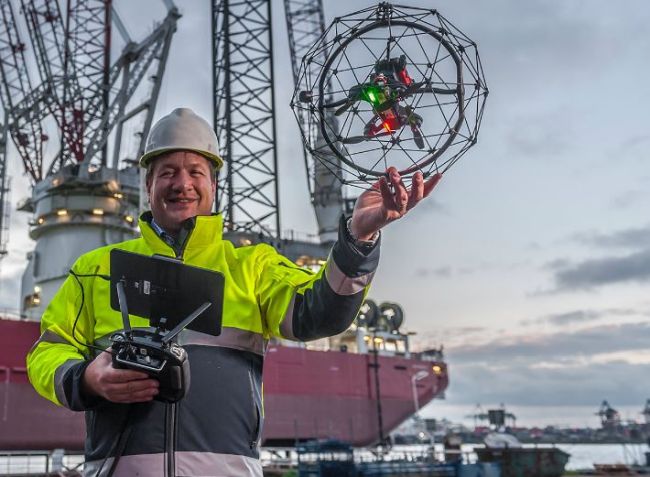 ABS And RINA Certifies RIMS BV As External Specialist For Use Of Drones During Surveys