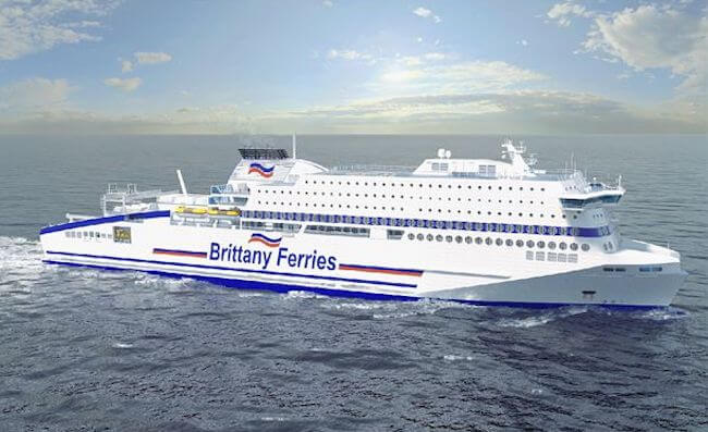 Kongsberg Wins EPCI Contract For Newbuild LNG Fuelled Ropax Ferry