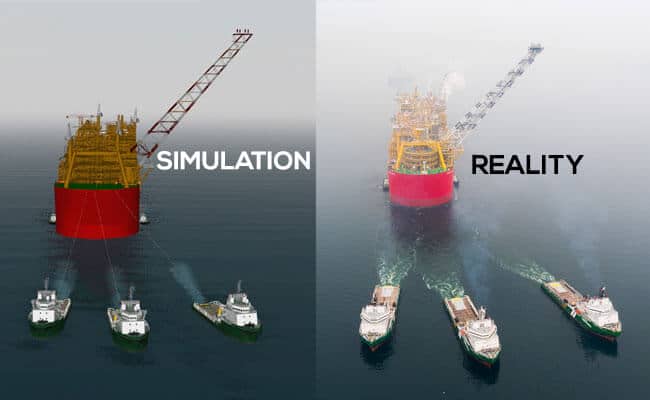 Watch: World’s Largest Offshore Floating Facility Gets Maneuvered Using Simulation