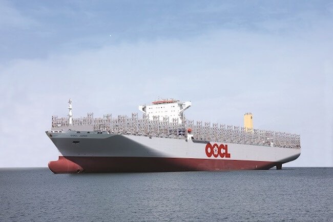 OOCL Japan Sea Trial