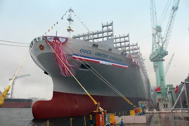 OOCL Christens The World’s Largest Containership “OOCL United Kingdom”