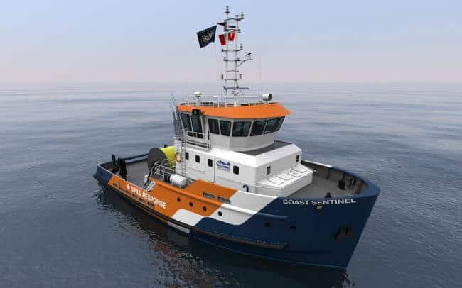 Pollution Response Vessel Designed To Protect Canada’s West Coast