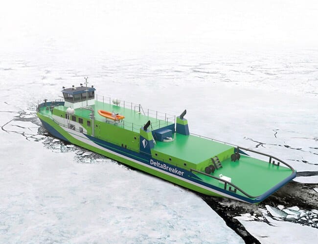 Deltamarin Develops Innovative Multipurpose Inland Vessel ‘DeltaBreaker’