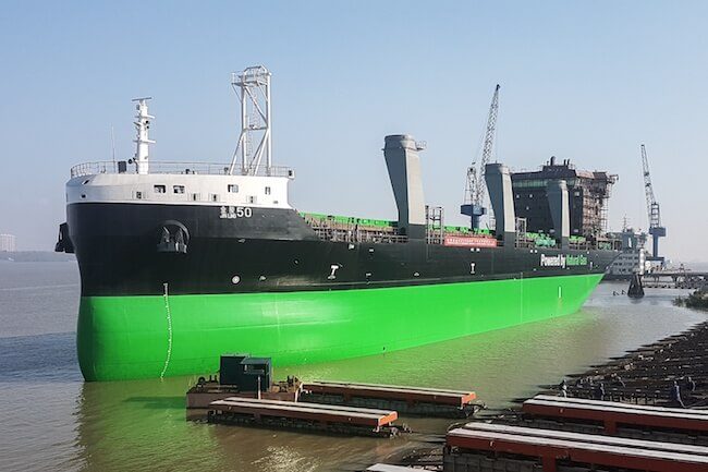 Haaga launch_Natural Gas_ESL Shipping