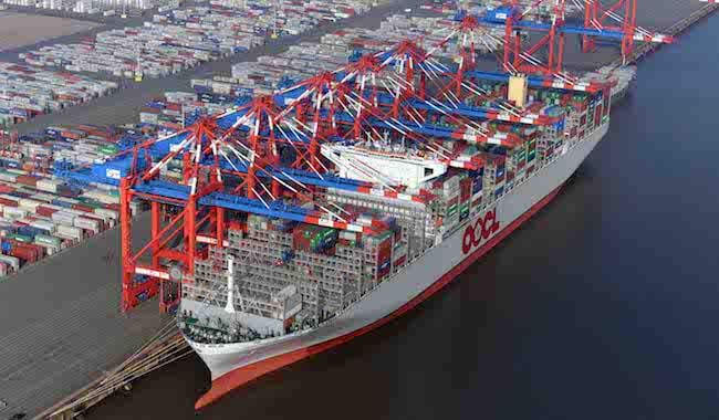EUROGATE Welcomes The World’s Largest Containership ‘OOCL Germany’