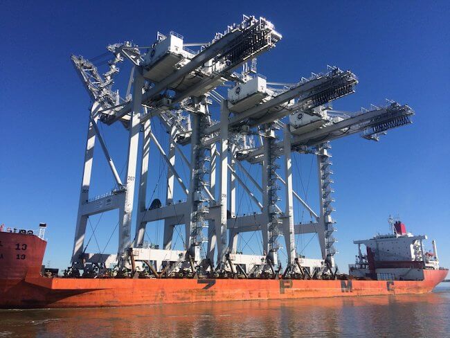 Port Houston Welcomes More Super Post-Panamax Cranes