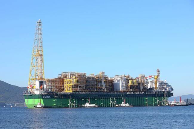 SHI Delivers World’s Largest FPSO “Egina” Successfully