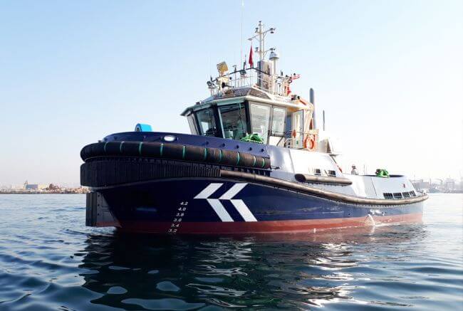 Sanmar Delivers Two Significant Robert Allan Designed ASD Tugs