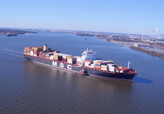 Watch: PhilaPort Welcomes Its Largest Vessel To Date “MSC Avni”