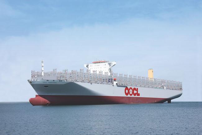 OOCL Orders Five 23,000 TEU Container Vessels