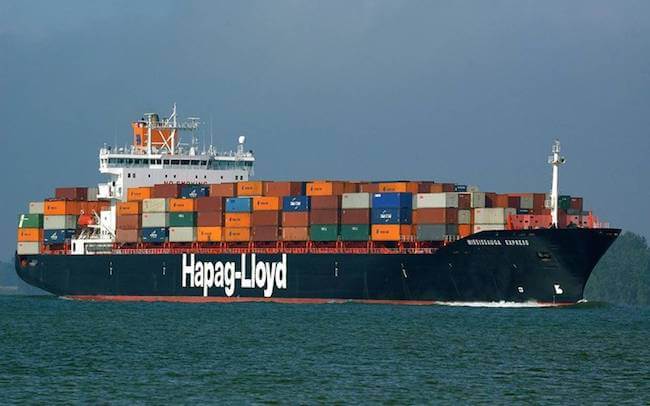ME-GI to Power Ultra-Large Hapag Lloyd Containerships