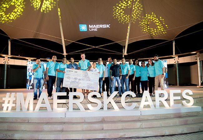 Maersk Line UAE staff and customers