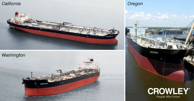 Crowley acquires tankers