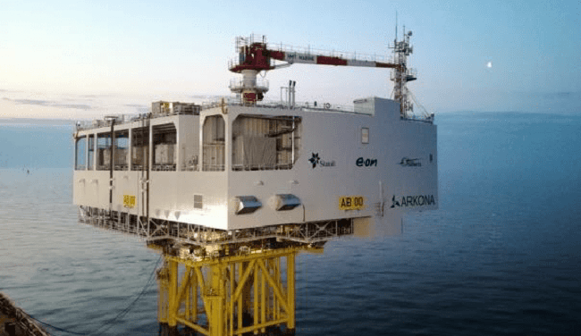 Installation at Sea of ARKONA Transformer Station: A New Challenger Taken up by STX FRANCE