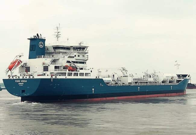 Furetank Receives Delivery Of Its First Duel Fuel Tanker ‘Fure Vinga’