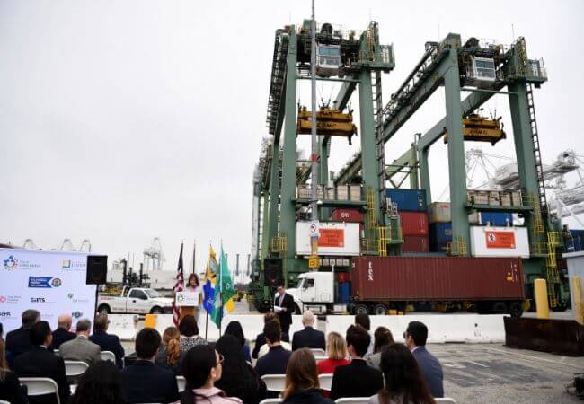 Port Of Long Beach Launches Largest Zero-Emissions Port Project
