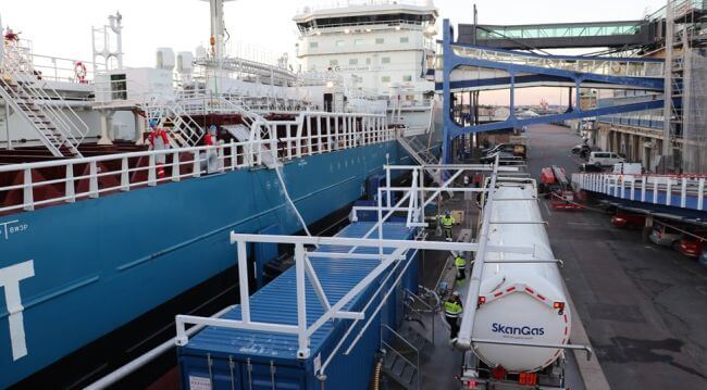 First-Ever Bunkering Of Liquefied Biogas In Sweden At Port Of Gothenburg