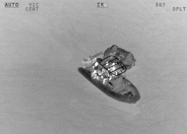 Men rescued from life raft 1