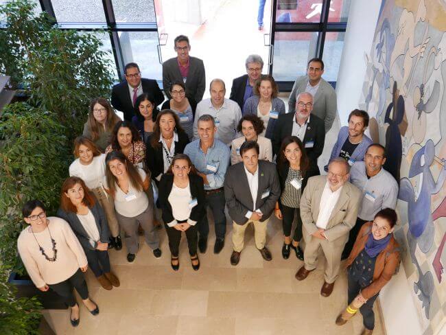 LOOP-Ports project partners during the meeting held at the Fundación Valenciaport headquarters.